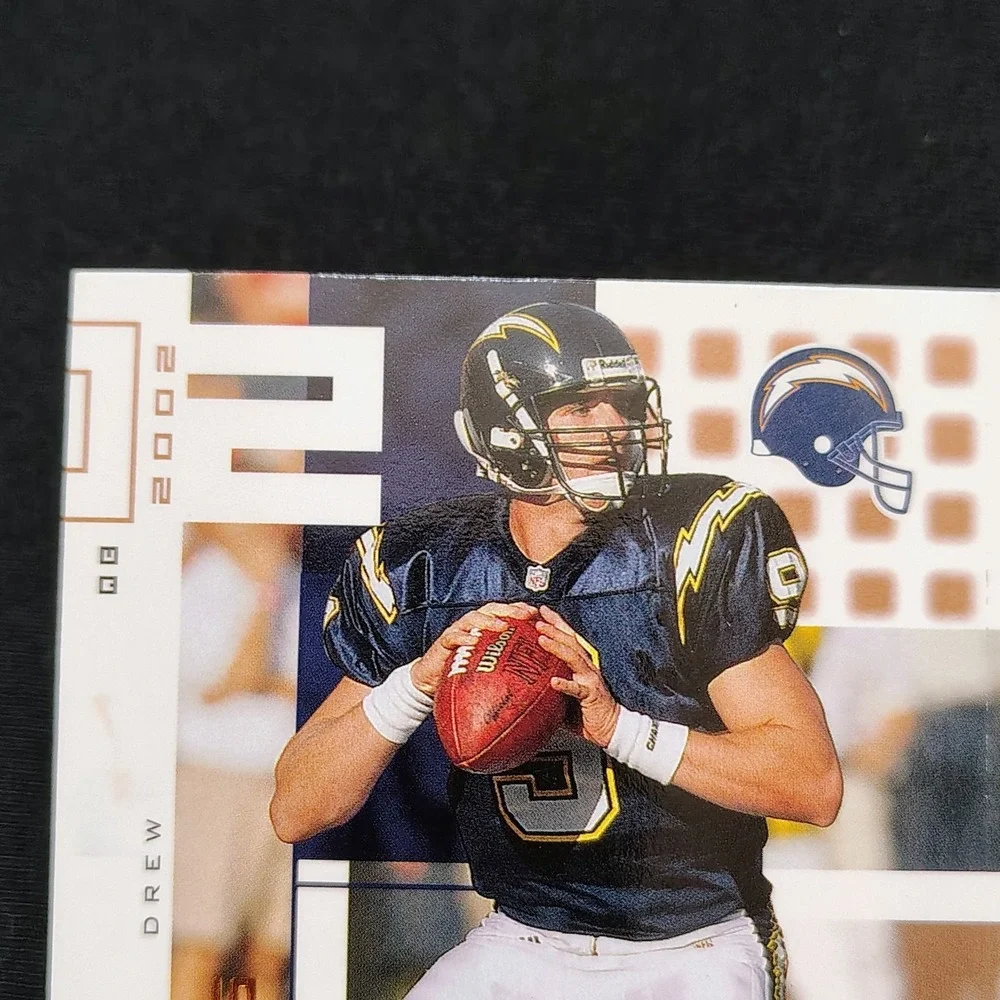 2002 Upper Deck MVP‎ Drew Brees 2nd Year San Diego Chargers #196